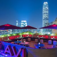 one of the best roof decks in Hong Kong